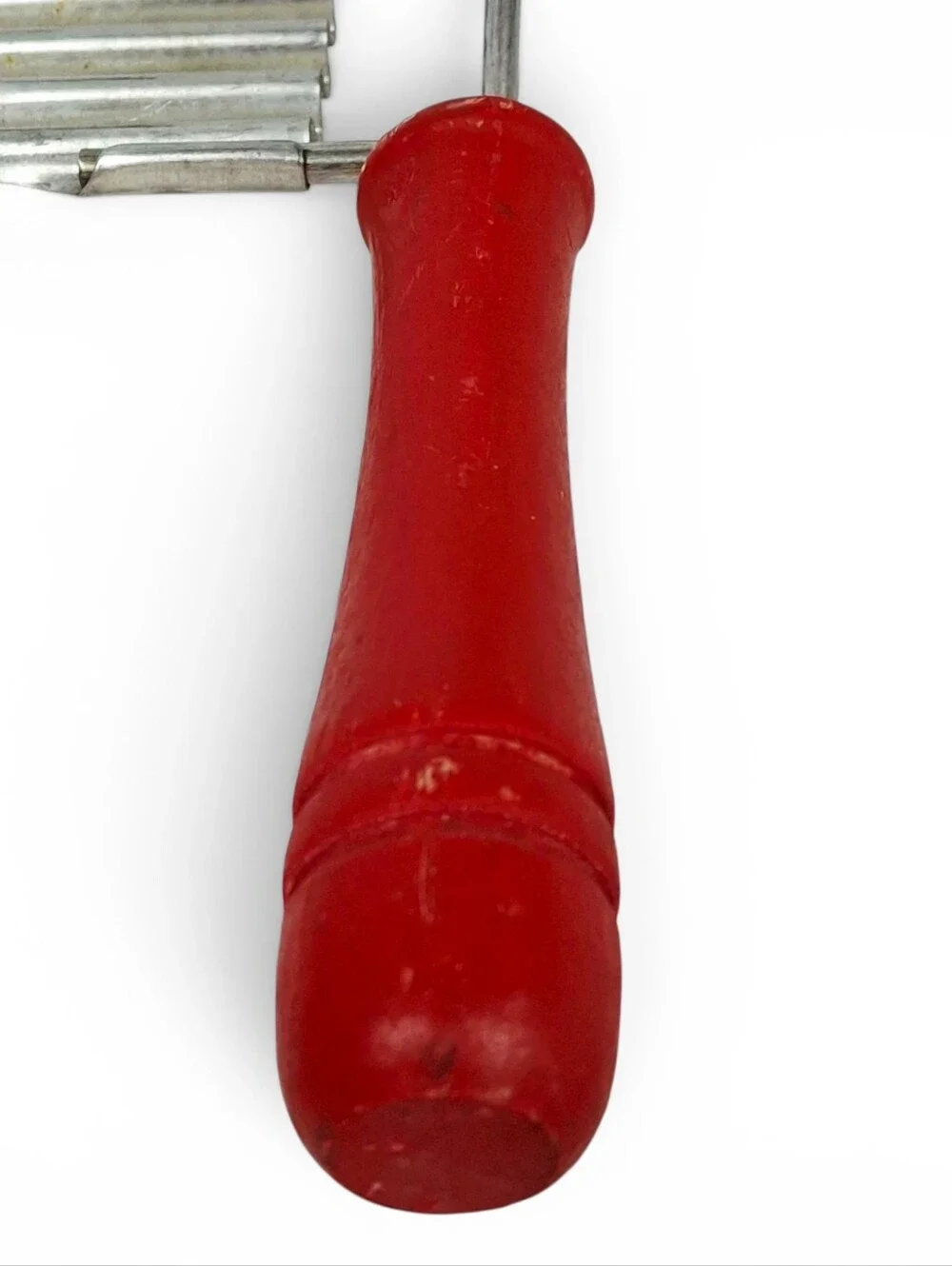 Vintage chippy red
